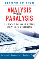 Book cover Analysis Without Paralysis