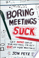 Book cover Boring Meetings Suck