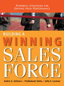 Book cover Building a Winning Sales Force