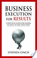 Book cover Business Execution for RESULTS