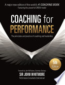 Book cover Coaching for Performance