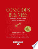 Book cover Conscious Business