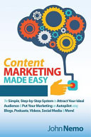 Book cover Content Marketing Made Easy