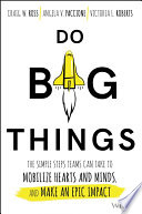 Portada del libro Do Big Things