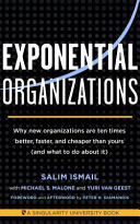 Portada del libro Exponential Organizations