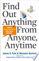 Book cover Find Out Anything From Anyone, Anytime