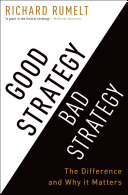 Portada del libro Good Strategy Bad Strategy