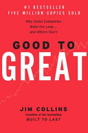 Portada del libro Good to Great