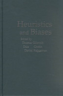 Book cover Heuristics and Biases