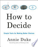 Book cover How to Decide