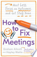 Book cover How to Fix Meetings