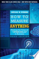 Portada del libro How to Measure Anything