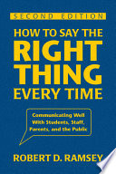 Book cover How to Say the Right Thing Every Time