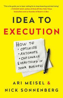 Book cover IDEA TO EXECUTION