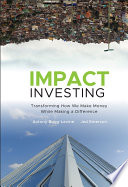 Book cover Impact Investing