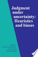 Book cover Judgment Under Uncertainty