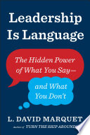 Portada del libro Leadership Is Language