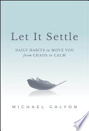 Book cover Let It Settle