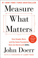 Portada del libro Measure What Matters