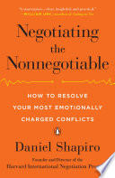 Book cover Negotiating the Nonnegotiable