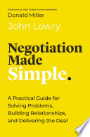 Portada del libro Negotiation Made Simple