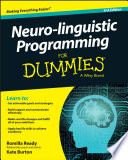 Book cover Neuro-linguistic Programming For Dummies