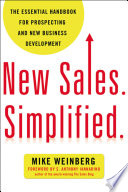 Book cover New Sales. Simplified.