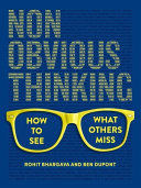 Book cover Non-Obvious Thinking