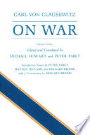 Book cover On War