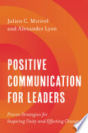 Book cover Positive Communication for Leaders