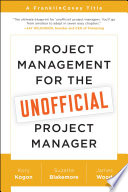 Book cover Project Management for the Unofficial Project Manager