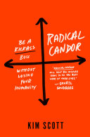 Portada del libro Radical Candor