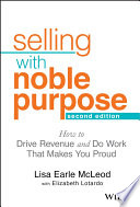 Book cover Selling With Noble Purpose