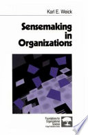 Book cover Sensemaking in Organizations