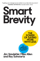 Book cover Smart Brevity