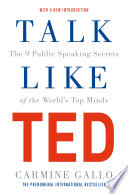 Book cover Talk Like TED