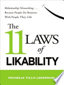 Book cover The 11 Laws of Likability