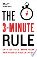 Book cover The 3-Minute Rule