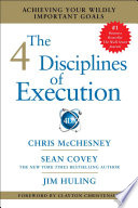 Book cover The 4 Disciplines of Execution