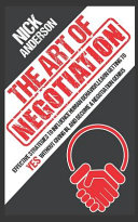 Book cover The Art of Negotiation