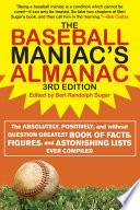 Book cover The Baseball Maniac's Almanac