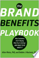 Portada del libro The Brand Benefits Playbook