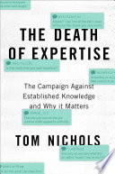 Book cover The Death of Expertise