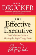 Portada del libro The Effective Executive