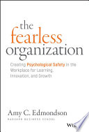 Book cover The Fearless Organization