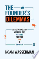 Book cover The Founder's Dilemmas