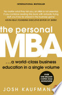 Book cover The Personal MBA