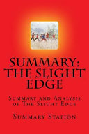 Book cover The Slight Edge