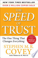 Portada del libro The SPEED of Trust