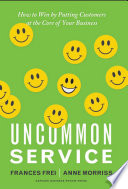 Book cover Uncommon Service